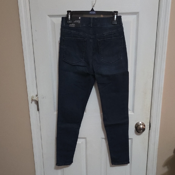 Sofia by Sofia Vergara High Rise Dark Blue Jeans - Picture 5 of 8